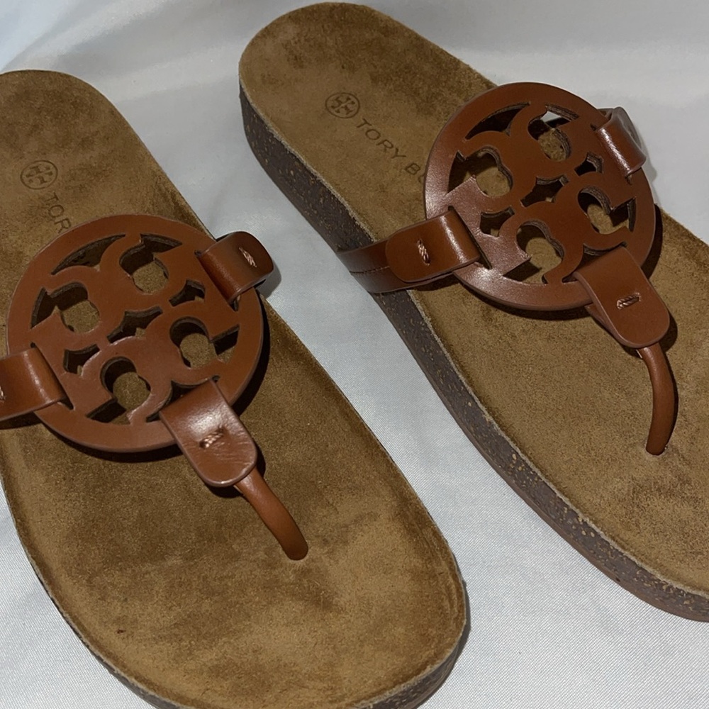 Tori Burch flip flops - NEW! Size 8.5